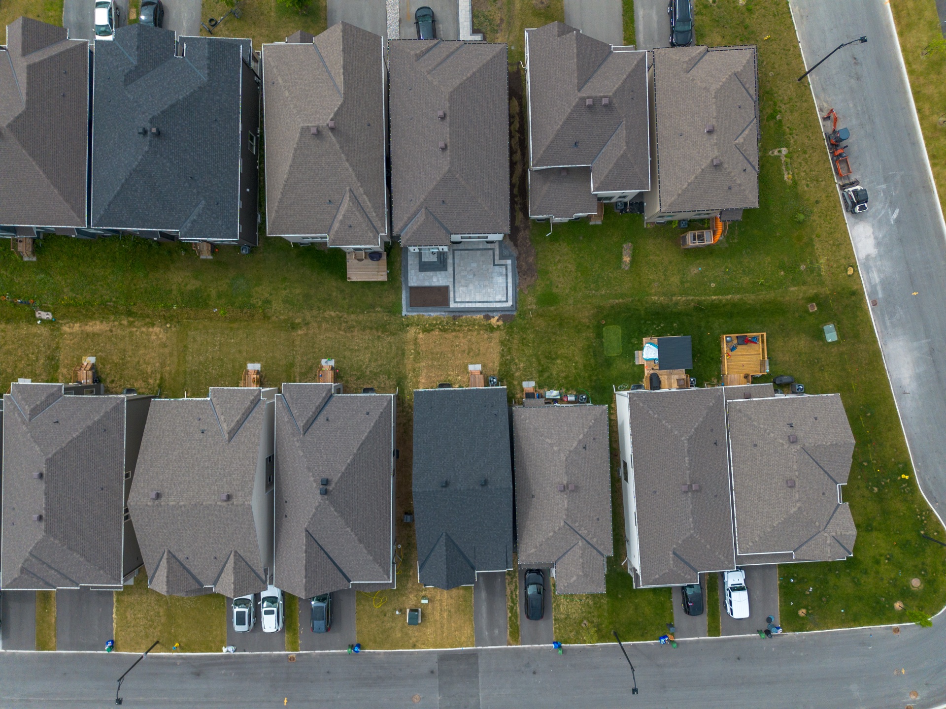 Aerial drone shot